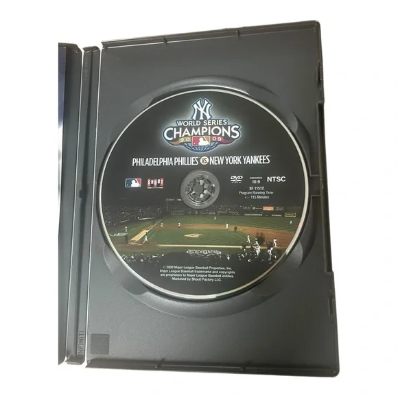 MLB 2009 World Series Yankees Vs Phillies DVD - Picture 2 of 4